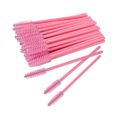 Cepillos para Cejas pack x 50 rosa