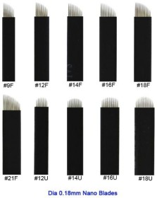 Filos Flex NANO 0,18mm color negro pack 50 unidades  
